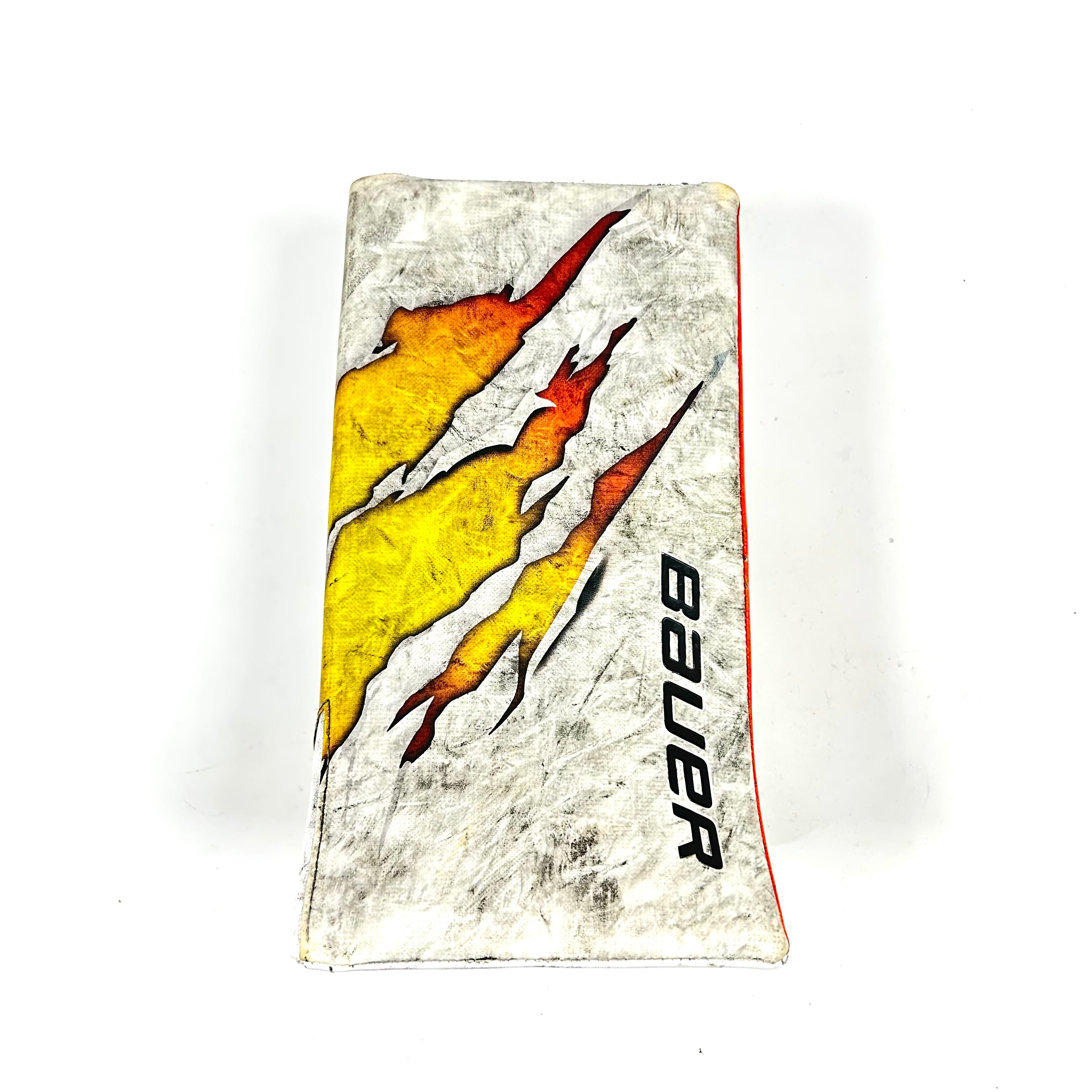Bauer Supreme Ultrasonic - Bloqueur de gardien de but Pro Stock d'occasion (blanc/jaune)